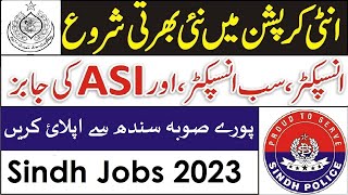 Anti Corruption Sindh Jobs 2023  Anti Corruption Jobs 2023 [upl. by Arahat]