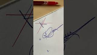 How to sign the letter K❤️ [upl. by Anielram]