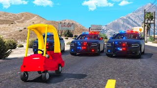 Eddy Trolls Cops in TINY CAR 😂  GTA 5 RP RiversideRP [upl. by Auqenwahs]