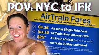 NYC to JFK Airport by Subway ✈️ Works for Both Directions ✈️ [upl. by Aubin5]