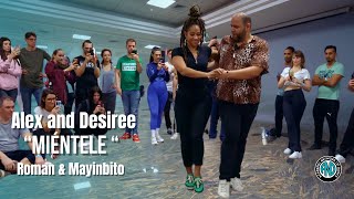 Alex AnD Desiree  Mientele Roman Mayinbito Demo Bachata Day 2024 [upl. by Letrice]