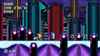 Sonic Mania  Parhelion Peak  Walkthrough [upl. by Etteve]