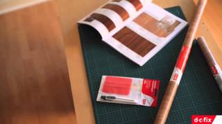 D C Fix amp Vinyl Warehouse How to apply vinyl to furniture [upl. by Eentirb]