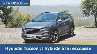 Essai Hyundai Tucson restylé 2018  lhybridation légère à la rescousse [upl. by Llehcram]