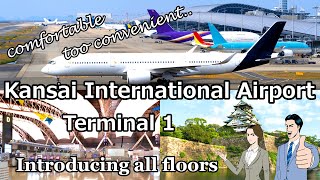 【Kansai Airport】A travel expert guides you through the facilities International Japan Osaka Kyoto [upl. by Pinckney]