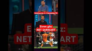 GalatasarayGaziantep Fk maç yorumları serhat akın evren göz galatasaray [upl. by Kern708]