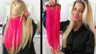 Mechas em Rosa Pink sem Mistérios e arrependimentos [upl. by Mintz]