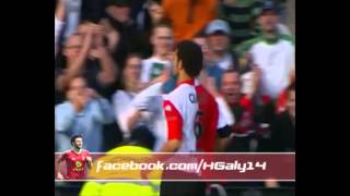 هدف رائع لحسام غالى مع فينورد الهولندى  2005  HD [upl. by Githens]