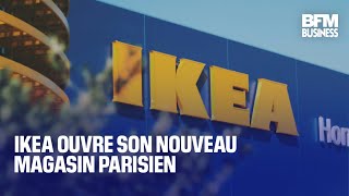 Ikea ouvre son nouveau magasin parisien [upl. by Ecerahc]