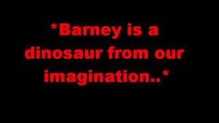 barney is a dinosaur lyrics [upl. by Dal]