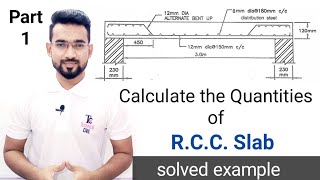 Quantities of RCC Slab Part 1 [upl. by Marcello]