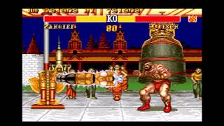 Street Fighter 2 Special Champion Edition Sega Genesis CE Zangief Playthrough 44 [upl. by Mraz]