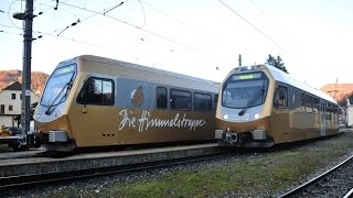 Himmelstreppe der Mariazellerbahn in Kirchberg Winterbach und Wienerbruck [upl. by Wendelina]