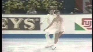 Grishuk amp Platov RUS  1995 World Figure Skating Championships Free Dance [upl. by Ernestus386]