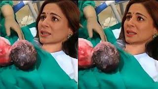 Kundali Bhagya Preeta aka Shraddha Arya first with her baby [upl. by Ryter]