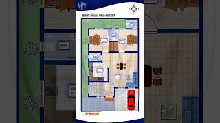 35x50 House plan  2BHK floor Plan [upl. by Nomad102]