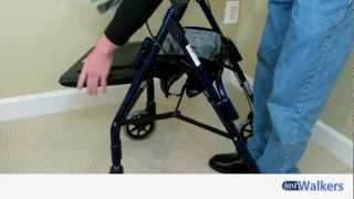 Just Walkers Drive Mimi Lite Winnie Rollator [upl. by Pentheas]