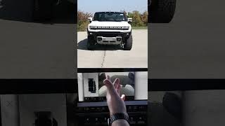 2023 GMC Hummer EV Crab Walk Mode shorts [upl. by Catha696]