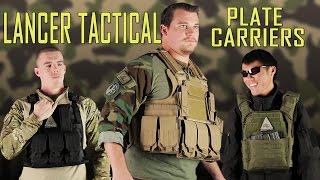 Plate Carrier For Any Body Type Lancer Tactical Overview  Airsoft GI [upl. by Elleinet]