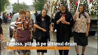 Denisa Răducu a fost condusă pe ultimul drum [upl. by Bigner]