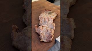 Iberico Secreto 🤤 grilled food grill bbq cooking meatlovers [upl. by Eiramit238]