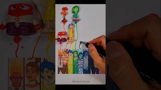 Inside Out 2 Figure and Human matching puzzle 🧩 shorts trend viral [upl. by Byrd]