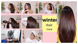 Winter Hair Care Routine 2021  Get Long Strong Healthy and Shiny Hair haircare [upl. by Everett]