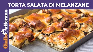 TORTA SALATA DI MELANZANE CON PASTA SFOGLIA SENZA UOVA [upl. by Oscar539]