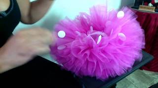 How To Add Minnie Mouse Dots To Your Tutu [upl. by Eltsyrhc]