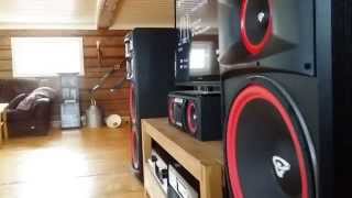 Cerwin vega xls 215 plays low bass [upl. by Yornek]