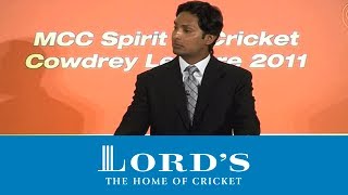 MCC Cowdrey Lecture 2011  Part 3  The Spirit of Cricket [upl. by Anoek]