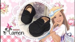 Como hacer unos zapatos mocasines de caballero con gomaeva  foamy Creaciones Mamen [upl. by Cathee648]