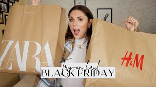 TRYON HAUL BLACK FRIDAY  PARFOIS HampM e ZARA [upl. by Eneloj]