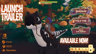 🎃 Paleo Pines  Spooky DLC Launch Day Trailer 🎃 [upl. by Rye]