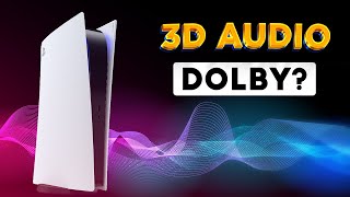 3D Audio Vs Dolby Atmos on PS5 for Headphones 2024 [upl. by Anihsak]