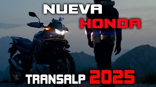 NUEVA HONDA TRANSALP 2025 PRESENTADA EN MILAN [upl. by Anatsirhc]