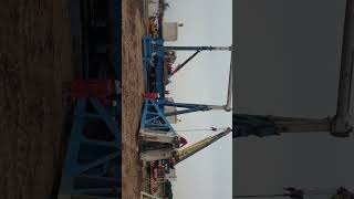 Rig building drilling rig oilfield oil and gas petroleum interested well completion drill pipe [upl. by Inaluiak]