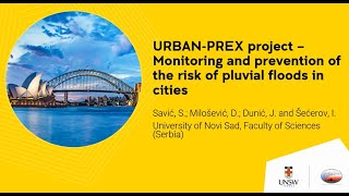 URBAN PREX project – Monitoring and prevention of the risk of pluvial floods in cities [upl. by Atinele]