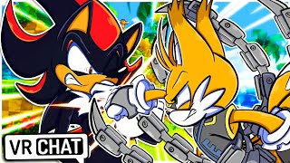 Tails Nine Attacks Shadow VR Chat [upl. by Devinna]