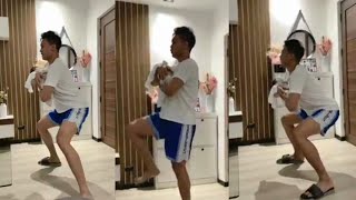 Scottie Thompson Nag Work Out habang Buhat si Baby Aster [upl. by Aracot]