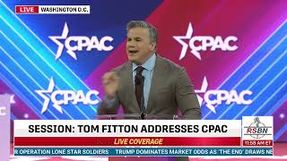 FULL SPEECH Tom Fitton Addresses CPAC in DC 2024  22424 [upl. by Nebe]