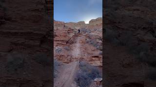 Dropping Steep Lines At RedBull Rampage Site  Downhill Mtb [upl. by Runkle]