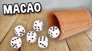 MACAO Würfelspiel  Spielregeln TV Spielanleitung Deutsch  Würfel [upl. by Allehcram519]