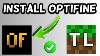 How to install Optifine in TLauncher Minecraft Latest [upl. by Nosnor]