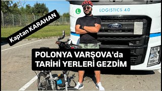 POLONYA VARŞOVA DA TARİHİ YERLERİ GEZDİM İYİKİ BİSİKLETİM VAR [upl. by Eerpud]