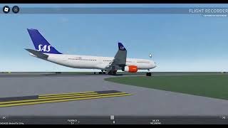 Roblox FlightLine pretty ok A330300 landing [upl. by Madelin32]