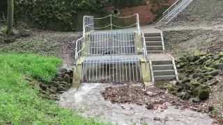 Nutclough Flood Development  Hebden Bridge  Flood Awareness [upl. by Annawad782]