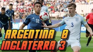 Argentina 0 Inglaterra 3 quotMundial Sub 20quot [upl. by Niai]