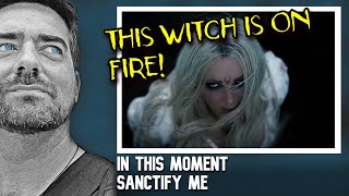 German DJ reacts to IN THIS MOMENT  quotSanctify Mequot  Music Reaction 137 [upl. by Areis976]