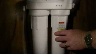 How to Change Water Filters in US1500 Undersink System [upl. by Enrol]